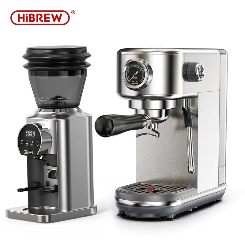 Hiinvasif-Machine à café expresso semi-automatique, cafetière super fine, température réglable, froid et chaud, cappuccino, W 20bar, H10B