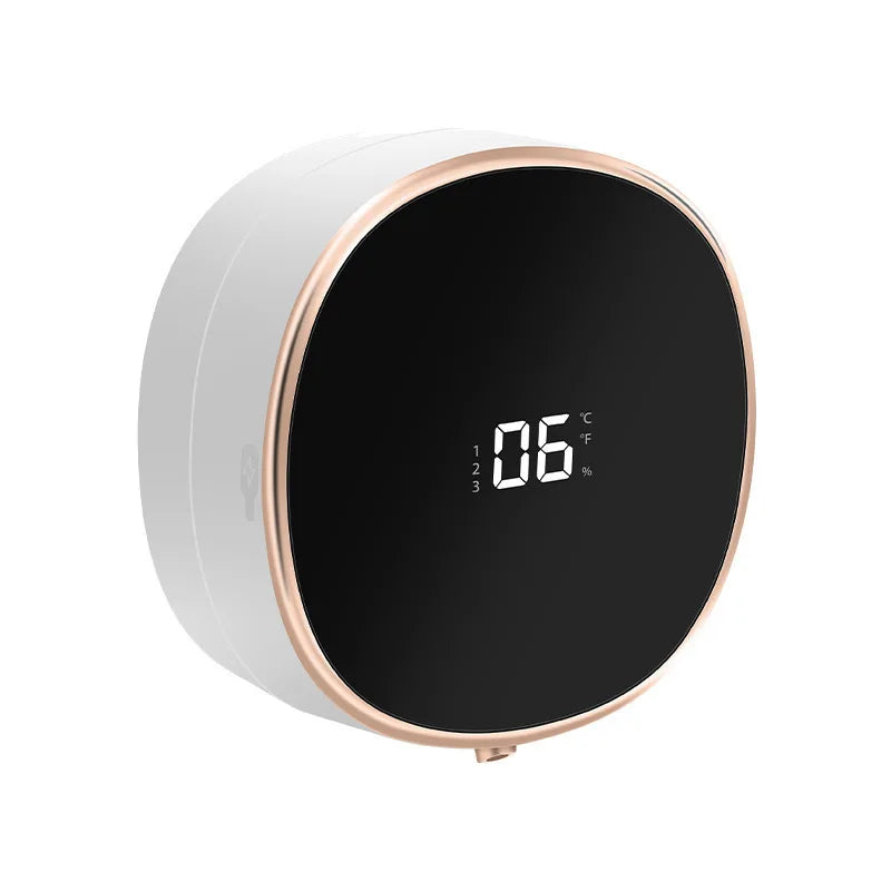 Distributeur automatique de savon liquide pour vaisselle, rechargeable, électrique, à fixation murale, à capteur, moussant, intelligent, sans contact, pour cuisine et salle de bain