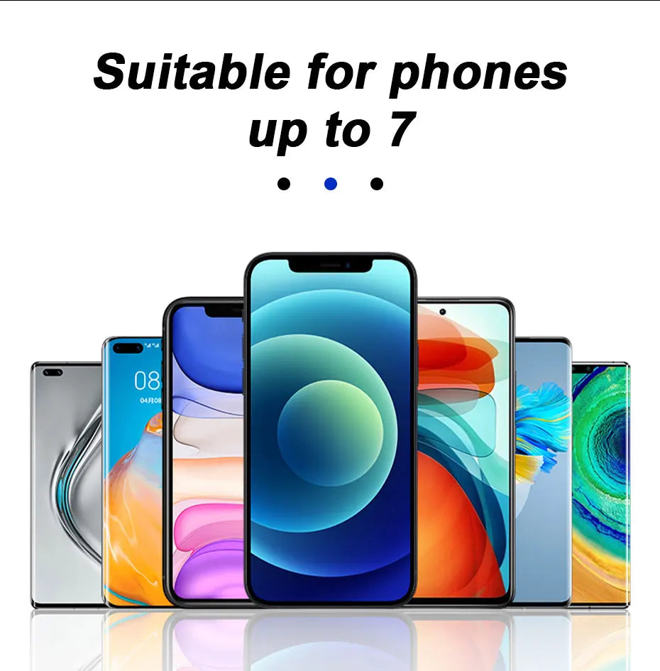 SEAMETAL-Support de téléphone pour rétroviseur de voiture, réglage de la rotation libre, pince stable, support de téléphone pour smartphone, navigation rapide, ket