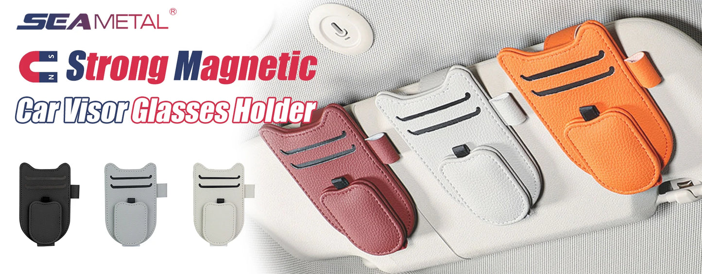 SEAMETAL-Support de téléphone pour rétroviseur de voiture, réglage de la rotation libre, pince stable, support de téléphone pour smartphone, navigation rapide, ket