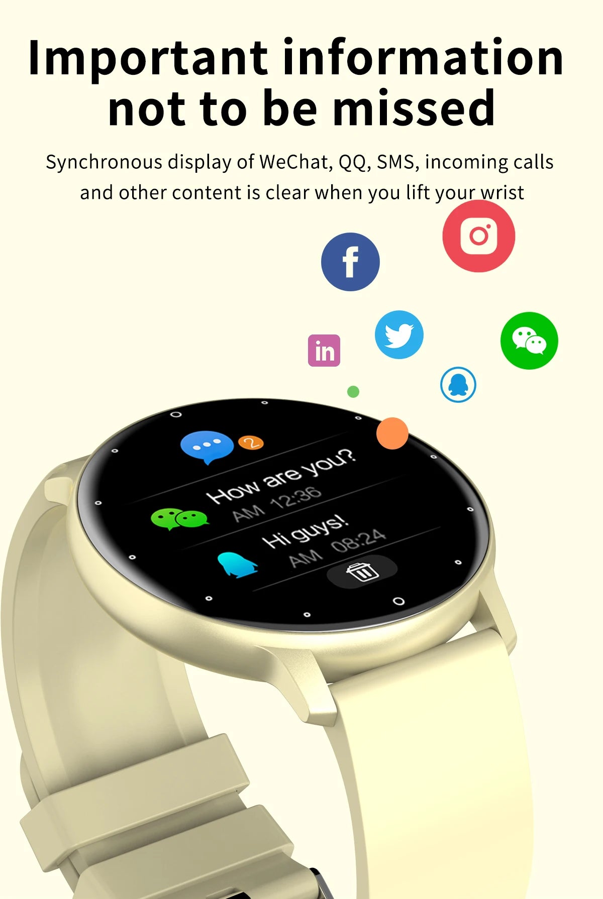 LIGE 2026 montre intelligente femmes hommes dames cadeau Sport Fitness hommes montres moniteur de fréquence cardiaque étanche Smartwatch pour Android IOS