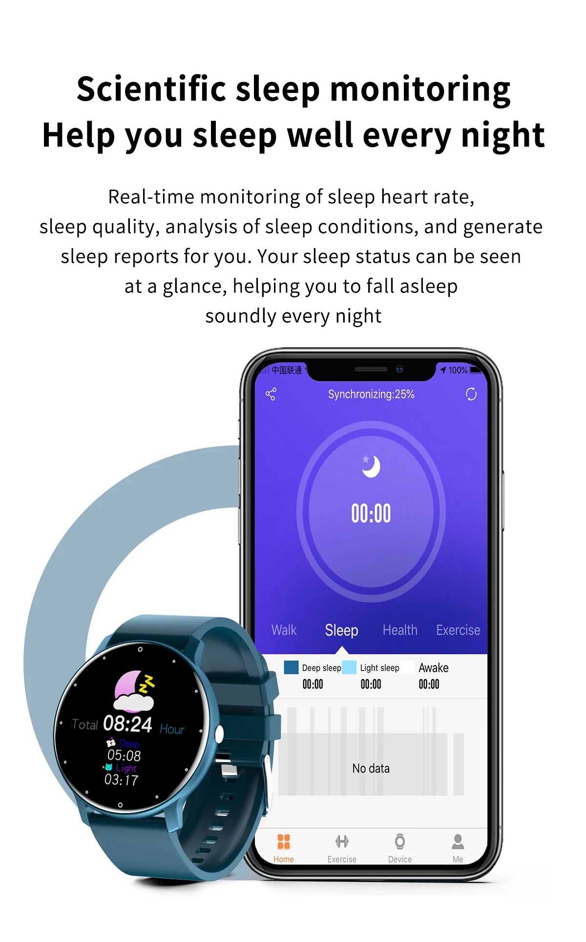 LIGE 2026 montre intelligente femmes hommes dames cadeau Sport Fitness hommes montres moniteur de fréquence cardiaque étanche Smartwatch pour Android IOS