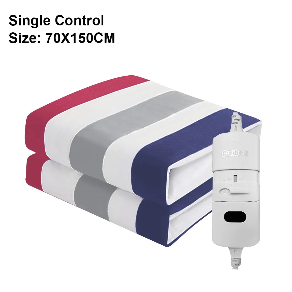 Couverture chauffante électrique pour chambre, couverture chauffante automatique, chauffe-corps, matelas thermique, 220V