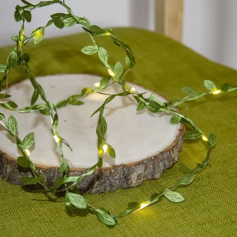 7 M/12 M/17 M feuille d'érable vigne fée lumières chaîne LED lumière solaire décoration de jardin étanche lampe solaire mariage guirlande de noël