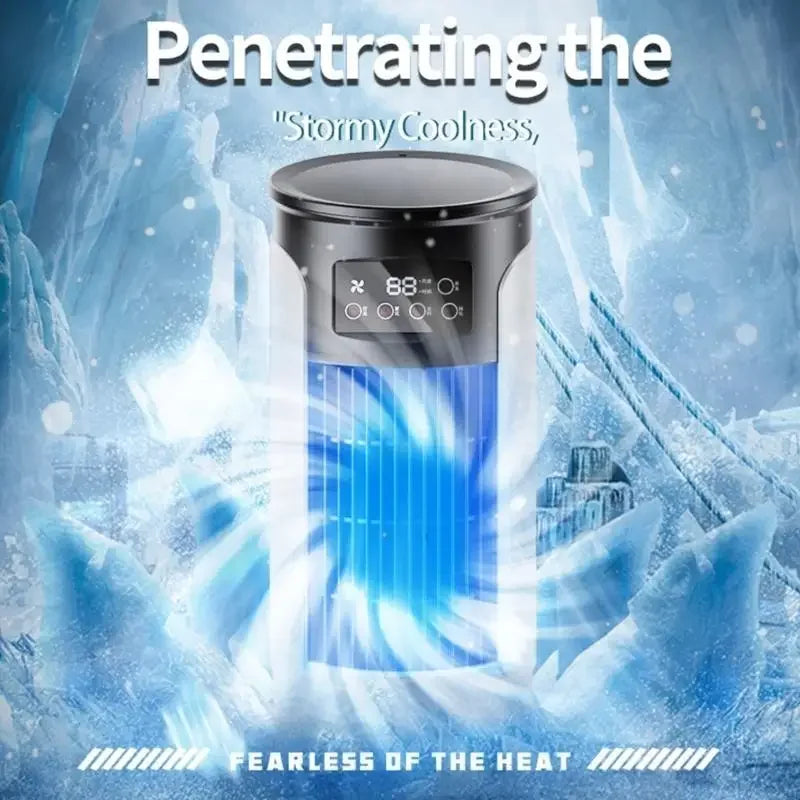 Climatiseur portable portable à 6 vitesses d'évaporation ventilateur refroidissement à air