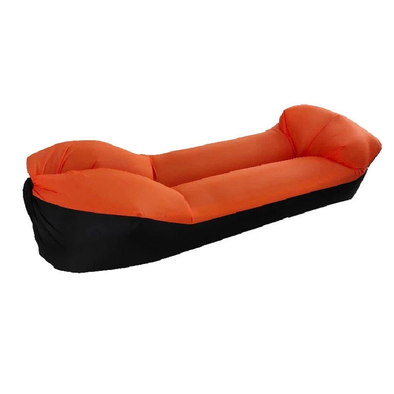 Tendance produits de plein Air canapé-lit gonflable rapide sac de couchage de bonne qualité sac gonflable sac paresseux canapé de plage 240*70 cm