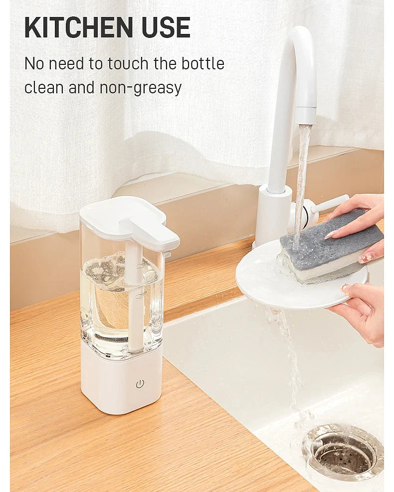 Machine de désinfectant pour les mains à capteur automatique, Machine à savon à vaisselle, shampoing de lavage du corps, détection intelligente de Distance, cuisine, distributeur de toilettes à domicile