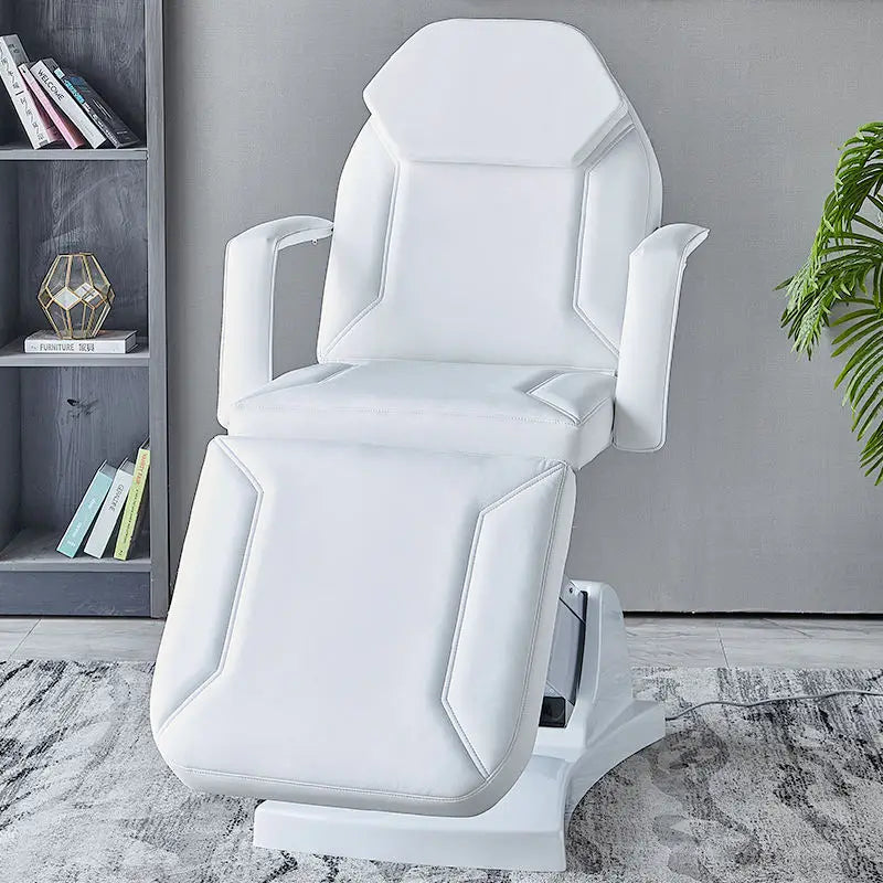 Table de massage électrique à 3 moteurs, fauteuil d'esthéticienne réglable, table de spa médical, table de massage, mobilier de salon de beauté pour extensions de cils