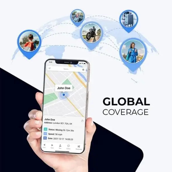 Localisateur Anti-perte de suivi de véhicule de voiture, Mini traceur GPS pour localisateur de véhicules, traqueur pour système de suivi Bluetooth