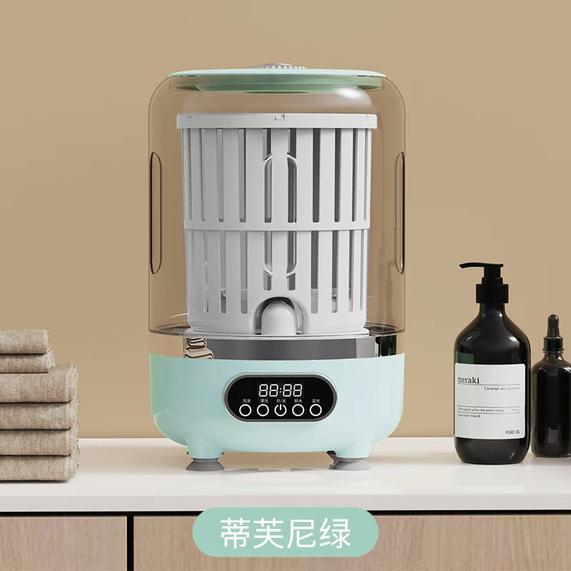 Mini Machine à laver Portable multifonctionnelle, Rechargeable, avec déshydratation, vêtements pour bébé, sous-vêtements, chaussettes, tasse à linge sans fil