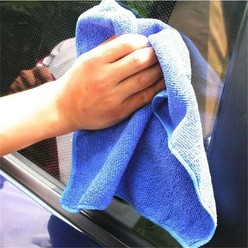 Serviettes en microfibre pour lavage de voiture, tissu de séchage, chiffons de nettoyage ménager, chiffon de polissage pour détails automobiles, outils de nettoyage de la maison, 1 à 20 pièces