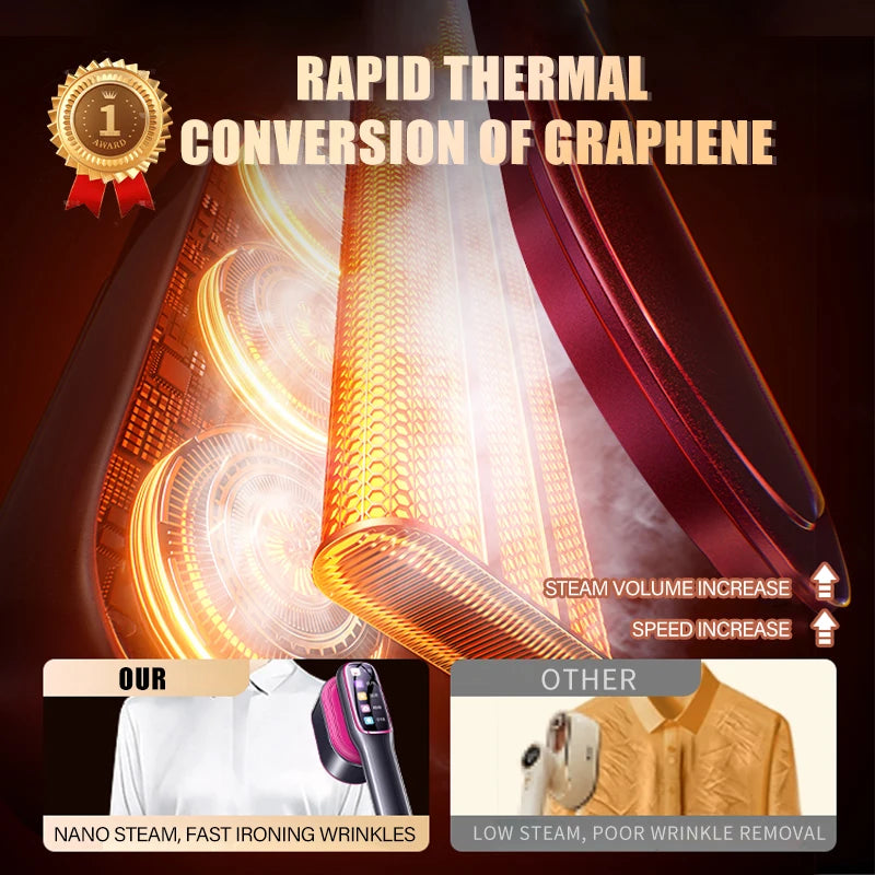 Nouveau fer à vapeur portatif vêtement vapeur Portable Mini pour vêtements chauffage rapide voyage vêtement tissu presse Machine avec la maison
