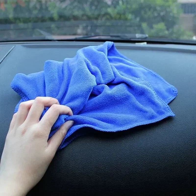 Serviettes en microfibre pour lavage de voiture, tissu de séchage, chiffons de nettoyage ménager, chiffon de polissage pour détails automobiles, outils de nettoyage de la maison, 1 à 20 pièces