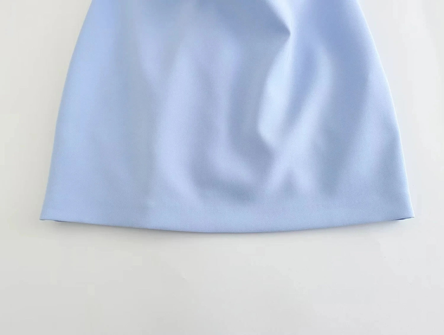 TRAF robe femmes épaules dénudées Corset robes courtes froncé dos nu bleu noir blanc robe femme Sexy moulante robes de soirée