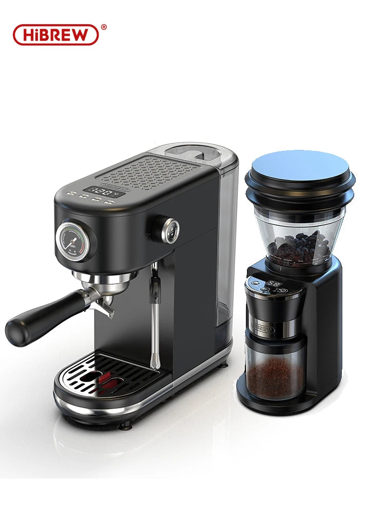 Hiinvasif-Machine à café expresso semi-automatique, cafetière super fine, température réglable, froid et chaud, cappuccino, W 20bar, H10B