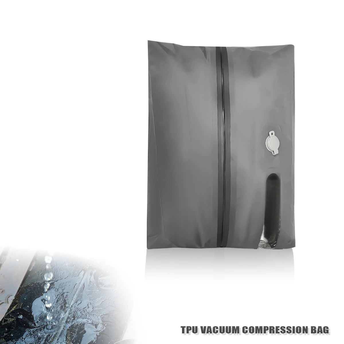 Sac de Compression sous vide, sac de rangement de bagages de voyage, sac de rangement de vêtements, sac d'air étanche pour sac à dos, sacs de cabine de Camping