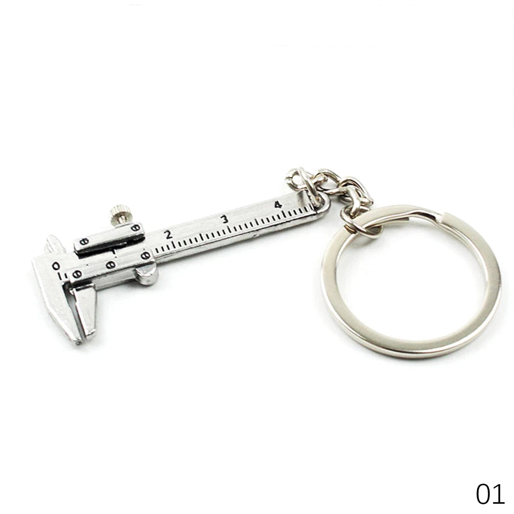 Mini pied à coulisse de poche, porte-clés, ornements, petit outil de mesure de précision mobile 3D, accessoires, règle coulissante en alliage