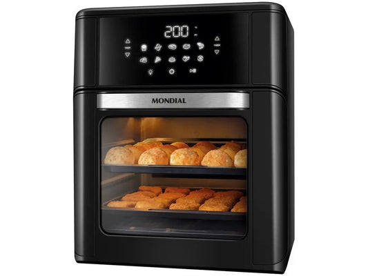 Friteuse électrique sans huile/four à air chaud Mondial AFON-12L-FB Noir 12L - 220V