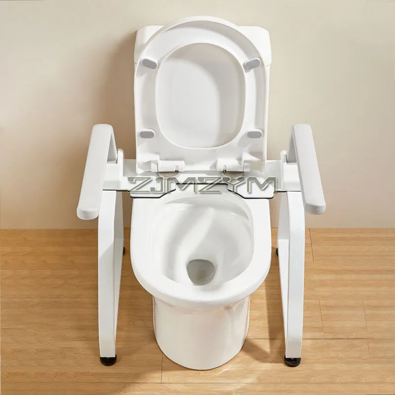 Main courante de toilette pour personnes âgées, sécurité antidérapante, étagère d'aide au salle de bain, siège de toilette, poignée pliable