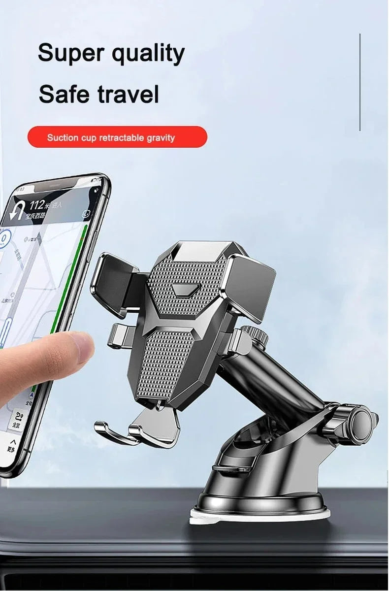 NOUVEAU Support de téléphone universel pour voiture à ventouse 360° °   Support de téléphone portable pour tableau de bord de voiture, compatible avec iPhone, Samsung, Xiaomi