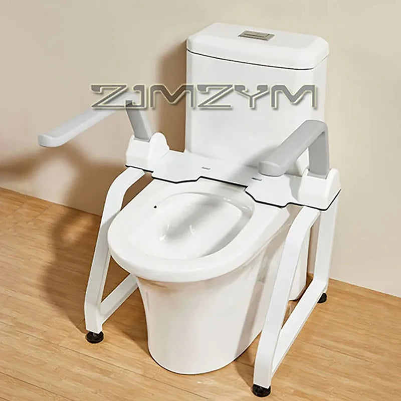 Main courante de toilette pour personnes âgées, sécurité antidérapante, étagère d'aide au salle de bain, siège de toilette, poignée pliable