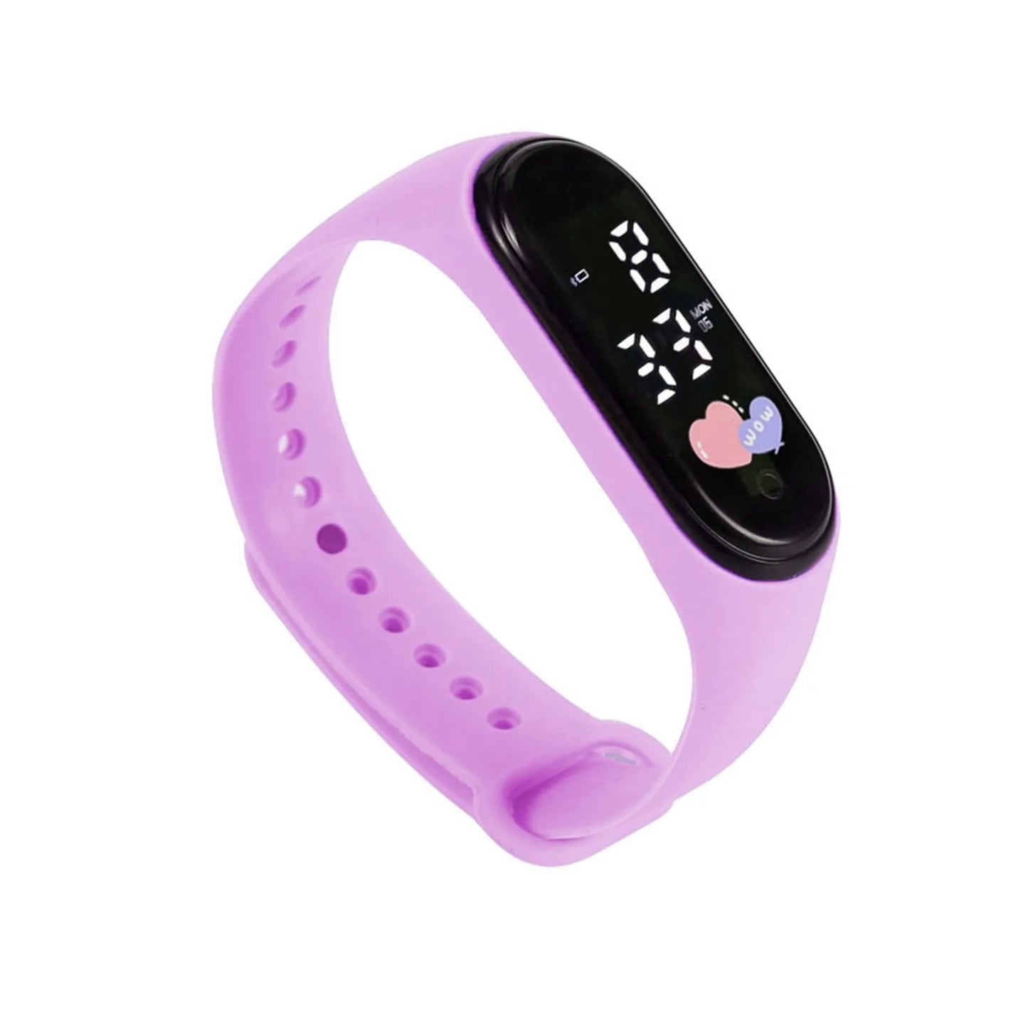 Montre connectée Kawaii pour enfants, mode, extérieur, étanche, sport, montres pour garçons et filles, montres numériques, silicone, montre enfant