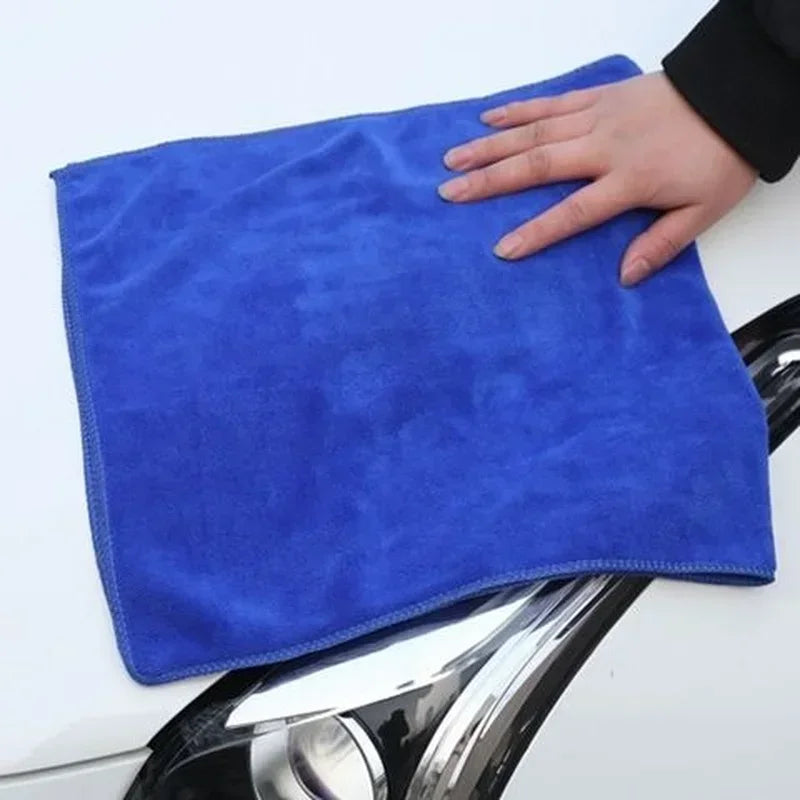 Serviettes en microfibre pour lavage de voiture, tissu de séchage, chiffons de nettoyage ménager, chiffon de polissage pour détails automobiles, outils de nettoyage de la maison, 1 à 20 pièces