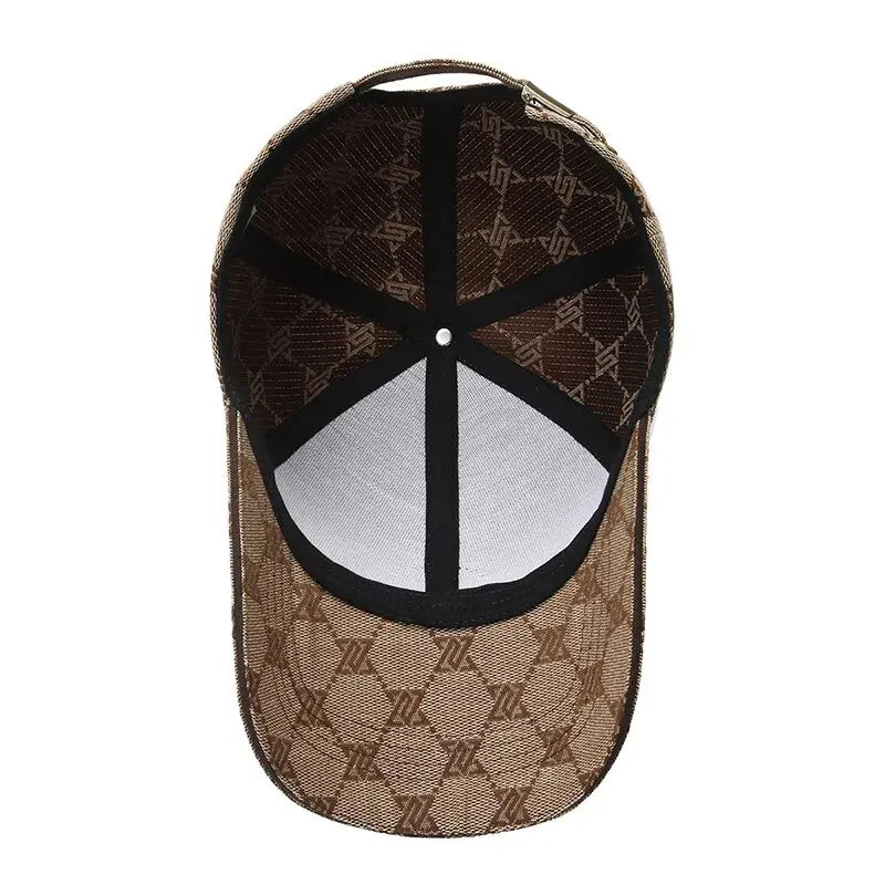 Casquette de Baseball cousue à trois lignes pour hommes et femmes, protection solaire quatre saisons, décontractée, filet rouge en détresse, chapeau 1841