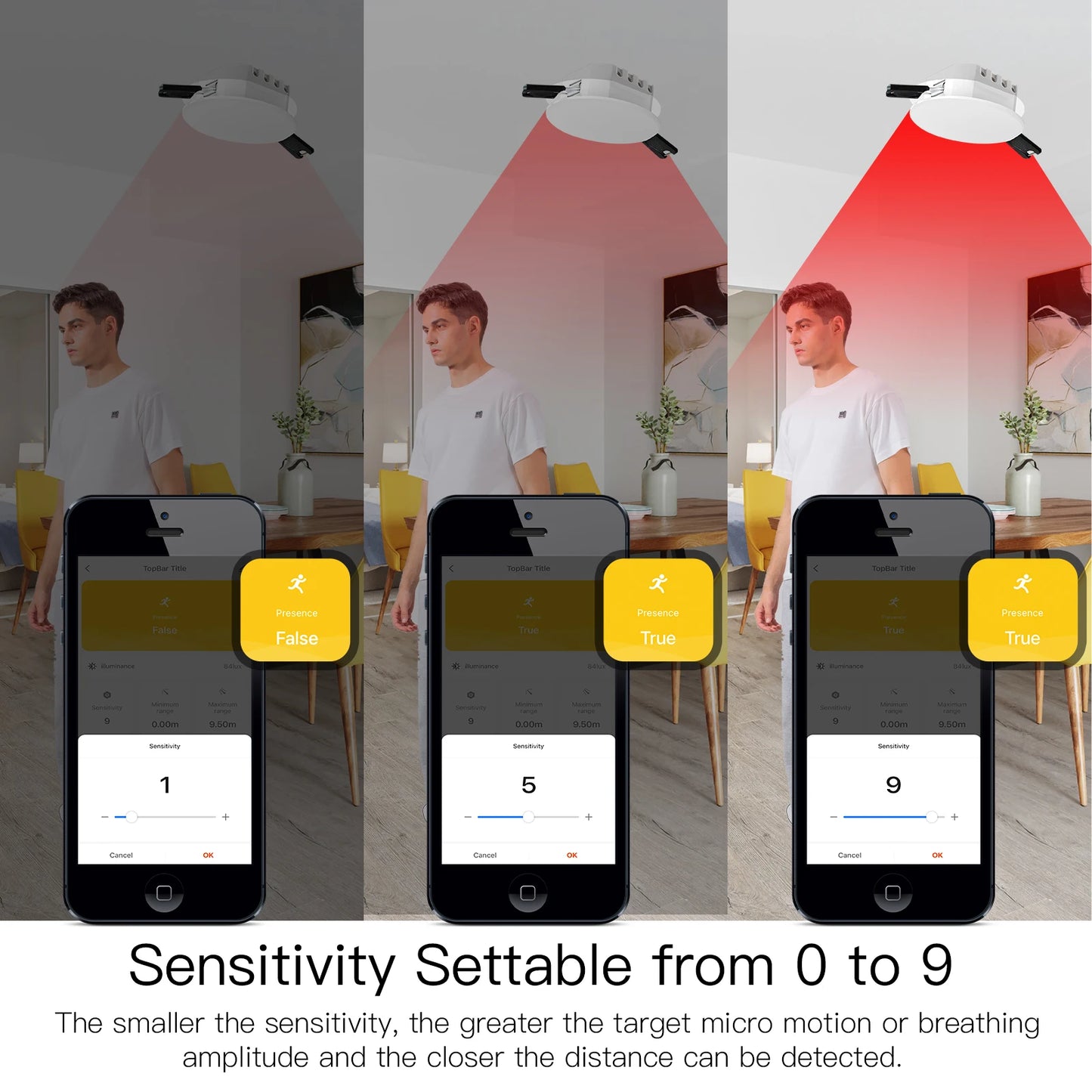 Tuya – détecteur intelligent de présence humaine ZigBee/WiFi, capteur de détection Radar, fonction photométrique 2 en 1, Hub PIR de plafond Smart Life