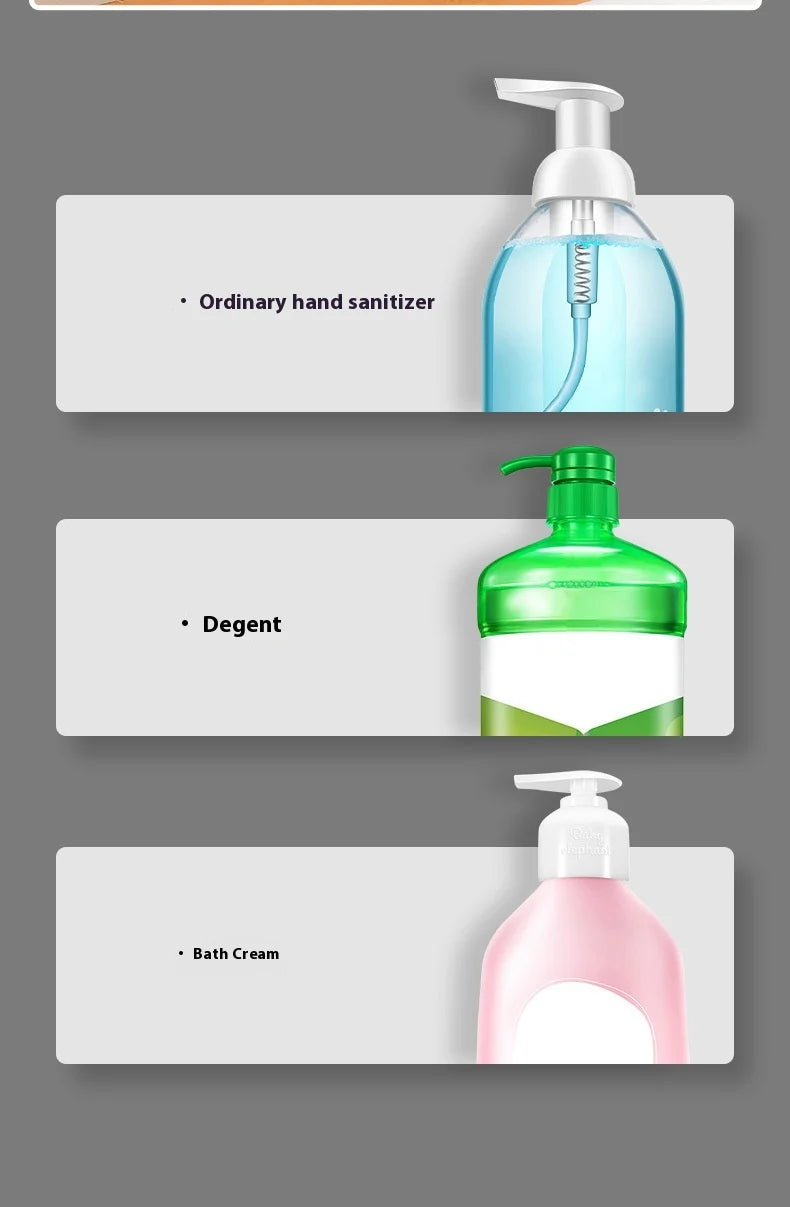 Distributeur automatique de savon liquide pour vaisselle, rechargeable, électrique, à fixation murale, à capteur, moussant, intelligent, sans contact, pour cuisine et salle de bain