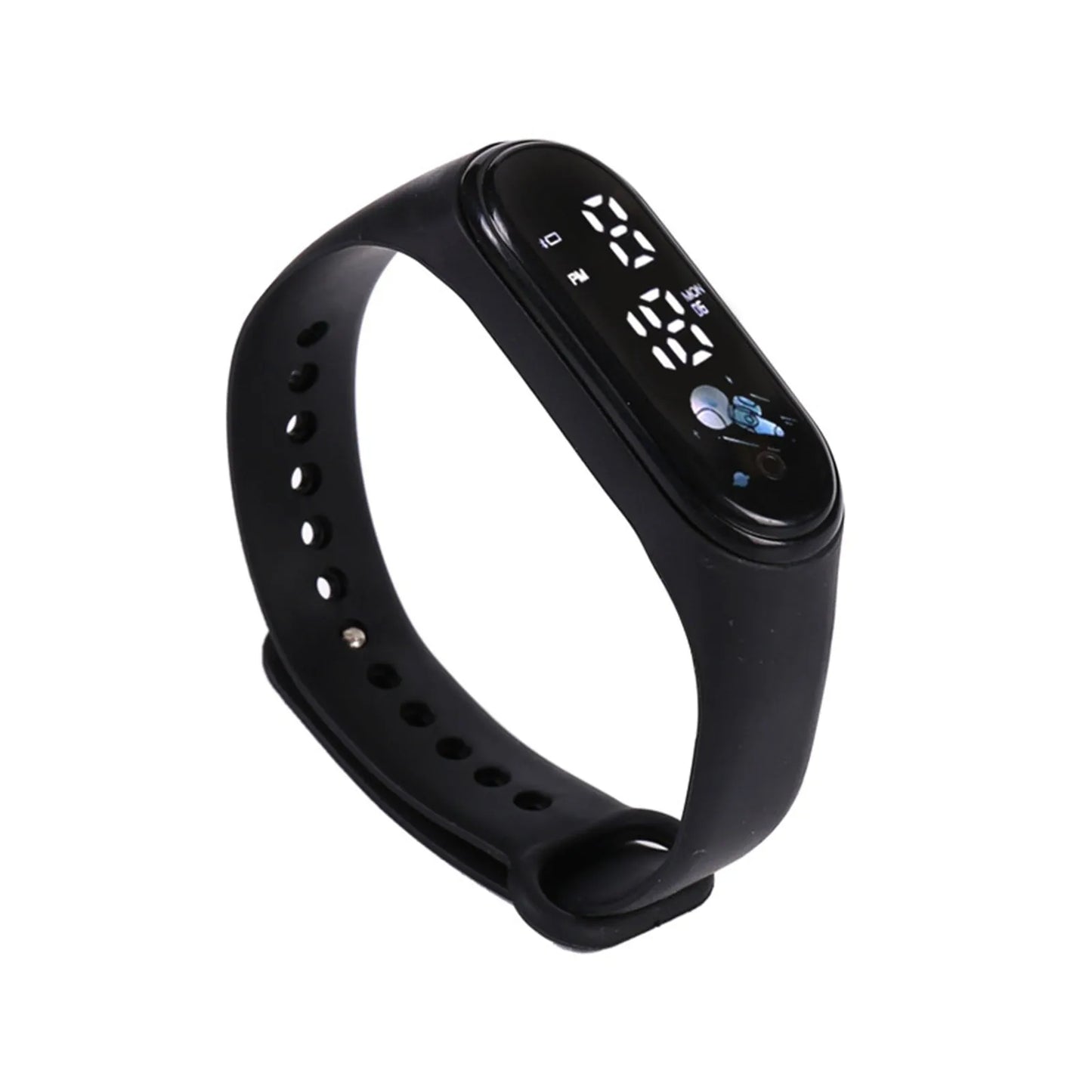 Montre connectée Kawaii pour enfants, mode, extérieur, étanche, sport, montres pour garçons et filles, montres numériques, silicone, montre enfant