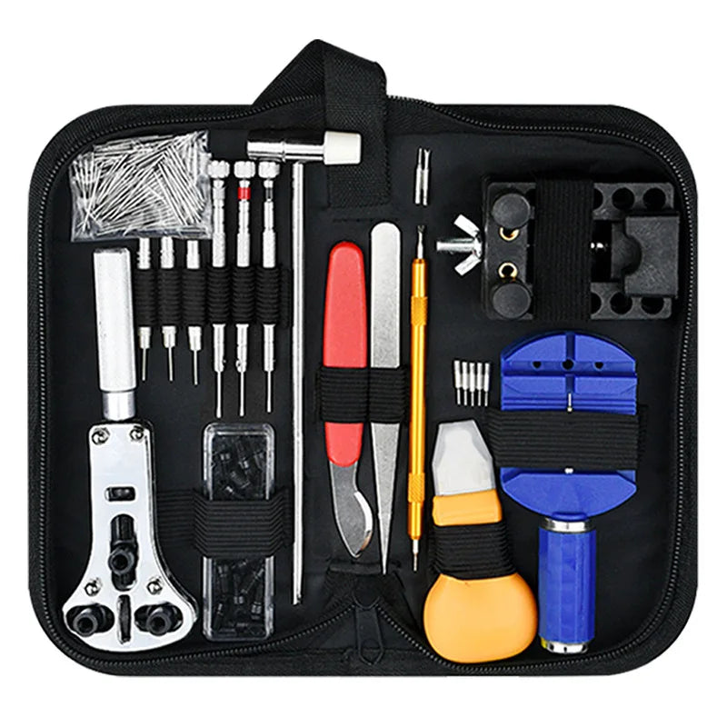 Outils de réparation d'entretien de montres, réglage des sangles de montre, remplacement de 24.com 147 pièces, démontage et installation