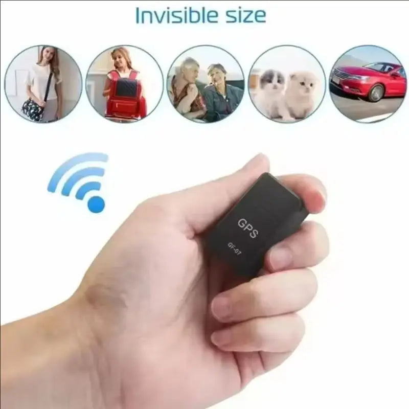 Mini traceur GPS GT-07 invisible, suivi en temps réel pour voiture, enfant, animal ou sac à main