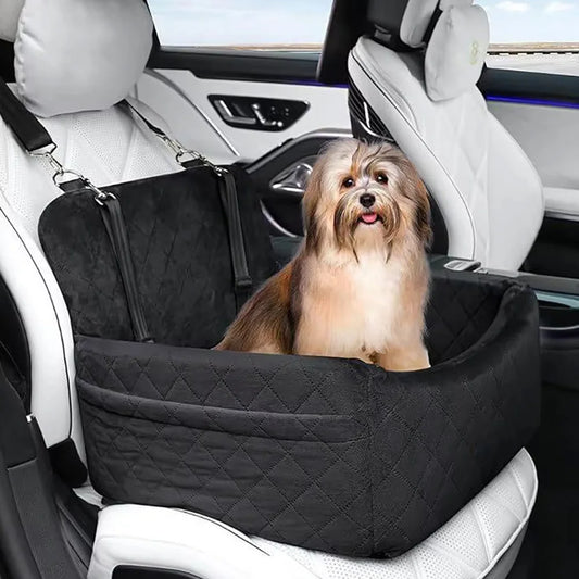 Siège de voiture pour animaux de compagnie, chenil pour chiot et chat, tapis de siège amovible, lavable, Base antidérapante, rangée avant et arrière, siège de sécurité pour chien, nid de voyage