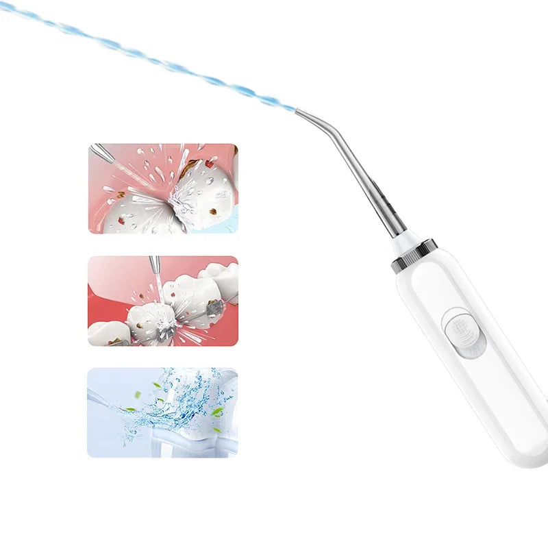 Irrigateur dentaire Portable, hydropulseur, hygiène buccale, 4 embouts de Jet, buses, 10 Modes, nettoyeur d'eau avec réservoir d'eau de 600mm