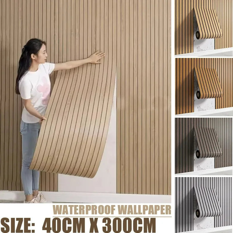 Peel and Stick-papier peint élégant imperméable à grille texturée 3D, panneaux muraux faciles à poser, auto-adhésif pour plafond, salon