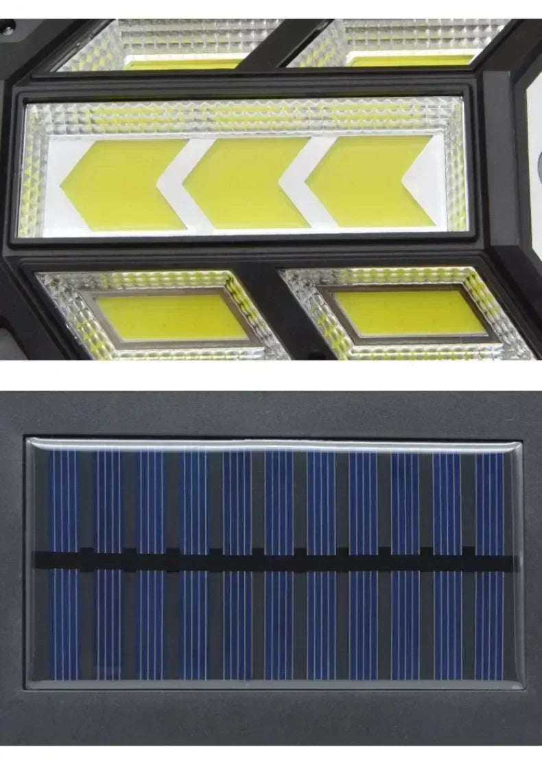 La plus récente lumière LED solaire 300000 LM lampe solaire extérieure de capteur de mouvement 4 modes étanche IP65 lumière solaire de jardin lanterne de cour de rue
