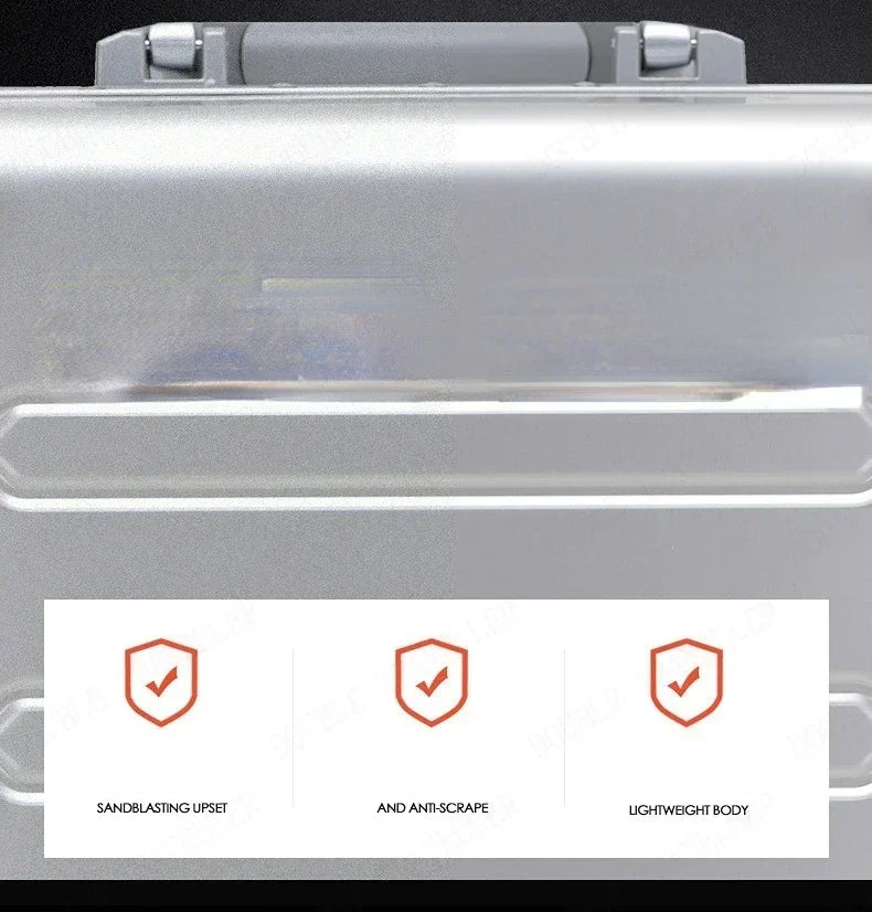 TravelTrolley bagages 20 ''valise de cabine à main sacs de voyage bagages roulants valise de voyage en alliage d'aluminium-magnésium