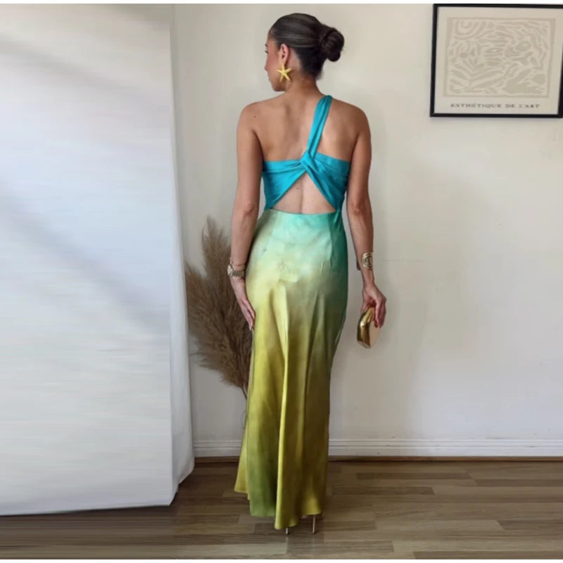 Mini Robe Plissée à Col Diagonal pour Femme, Vêtement à Manches Courtes et Imprimé, Style Urbain, pour ix, Nouvelle Collection 2024