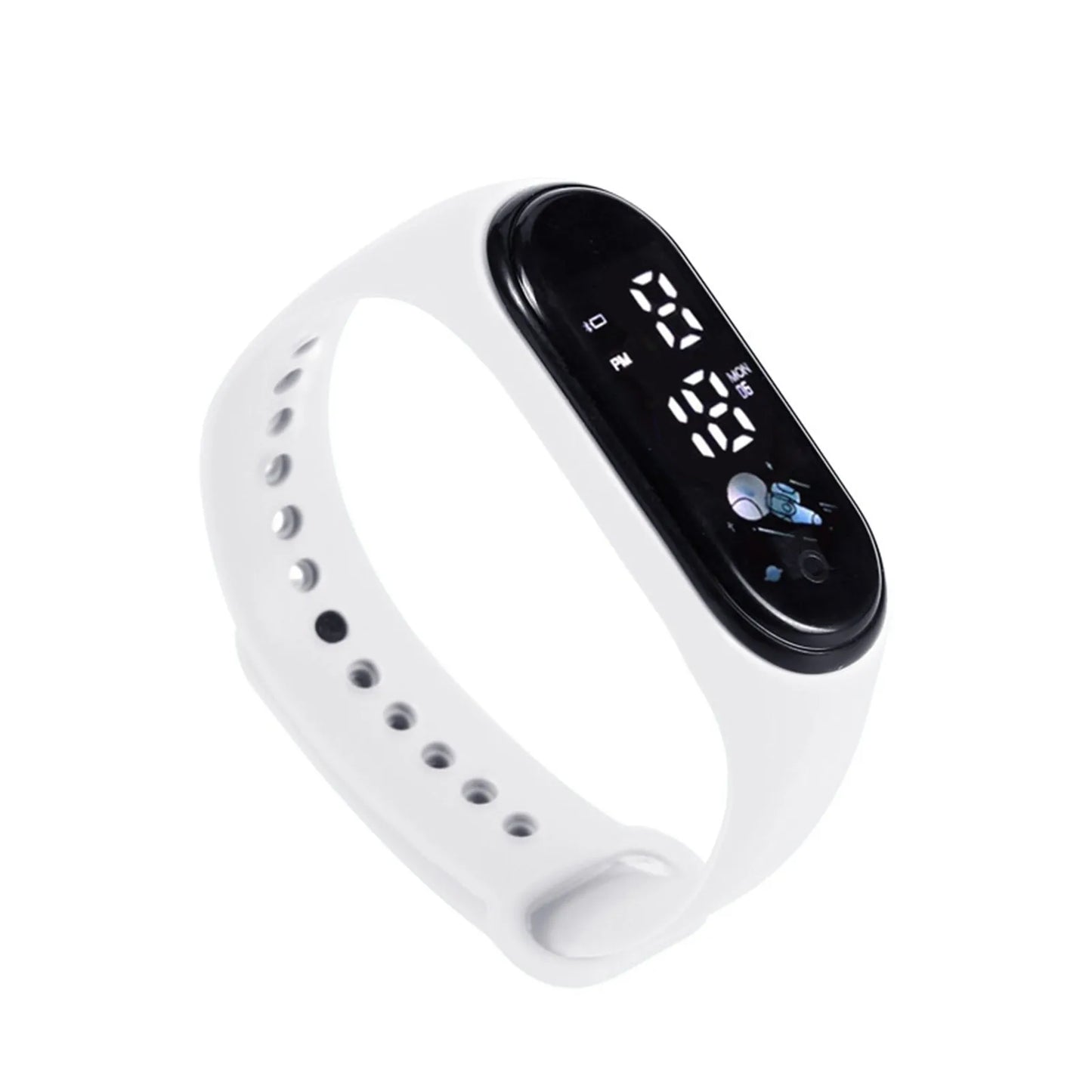 Montre connectée Kawaii pour enfants, mode, extérieur, étanche, sport, montres pour garçons et filles, montres numériques, silicone, montre enfant