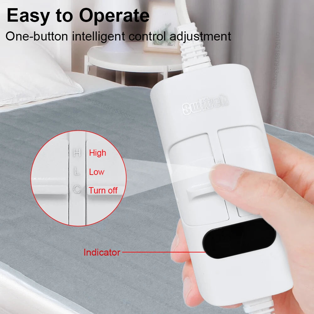 Couverture chauffante électrique pour chambre, couverture chauffante automatique, chauffe-corps, matelas thermique, 220V