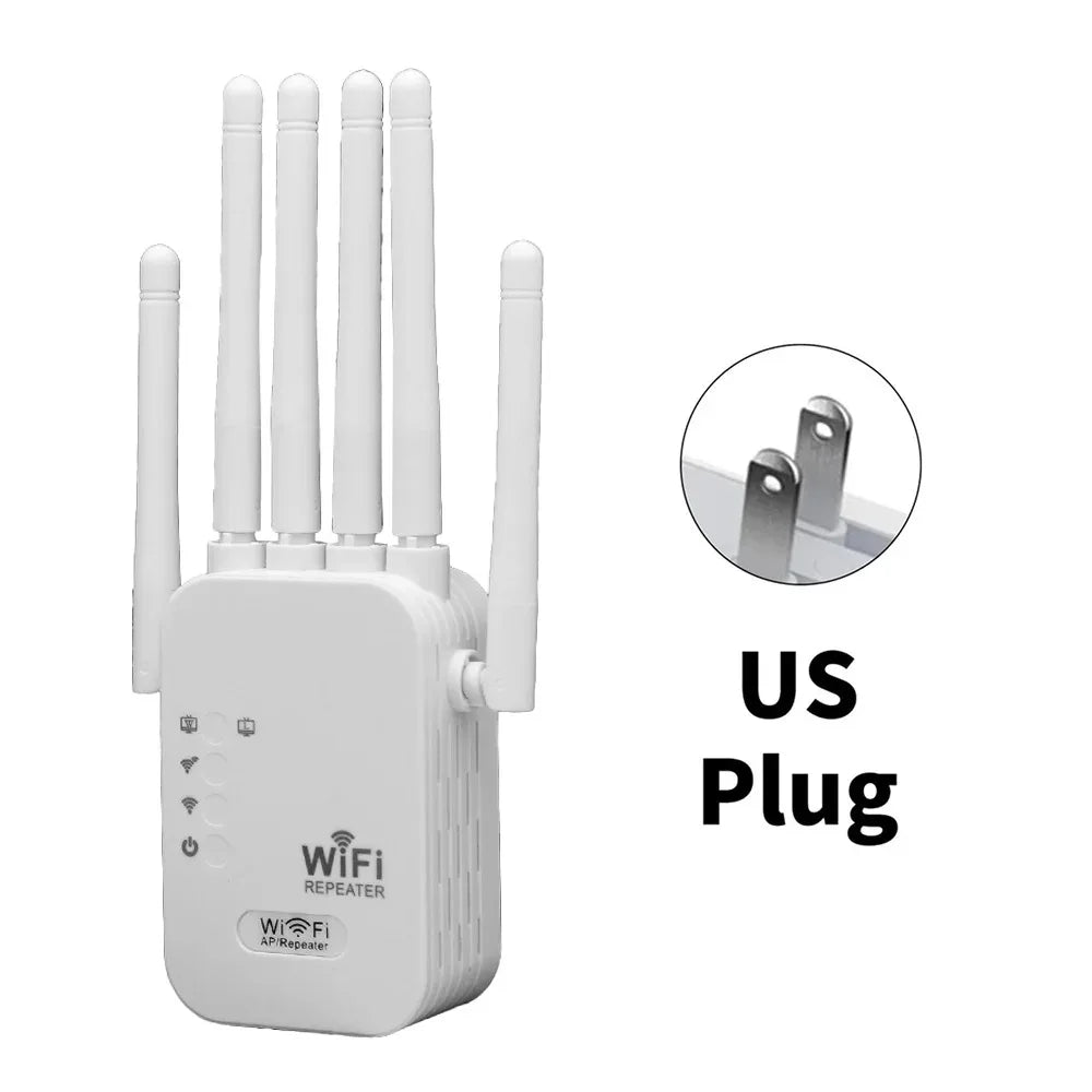 Kebidumei 1200Mbps répéteur WiFi sans fil amplificateur de Signal d'extension WIFI 2.4G 5G réseau double bande 802.11ac routeur amplificateur WiFi
