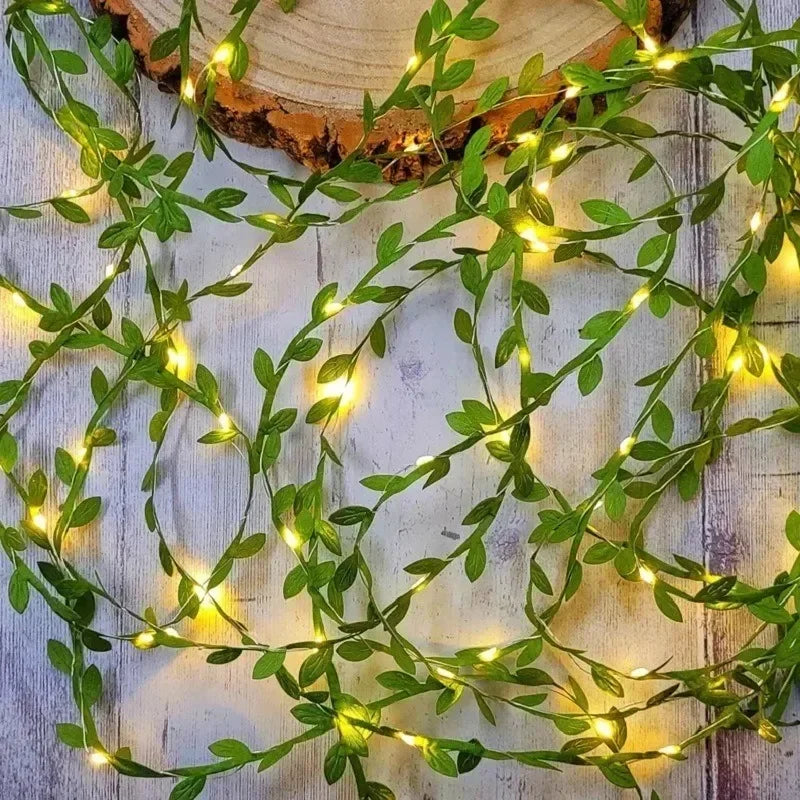 7 M/12 M/17 M feuille d'érable vigne fée lumières chaîne LED lumière solaire décoration de jardin étanche lampe solaire mariage guirlande de noël