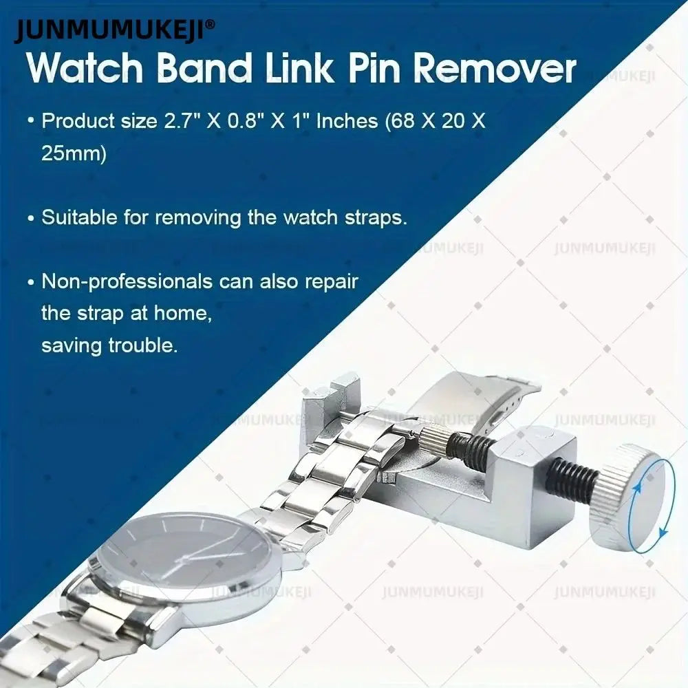 Outils de réparation d'entretien de montres, réglage des sangles de montre, remplacement de 24.com 147 pièces, démontage et installation