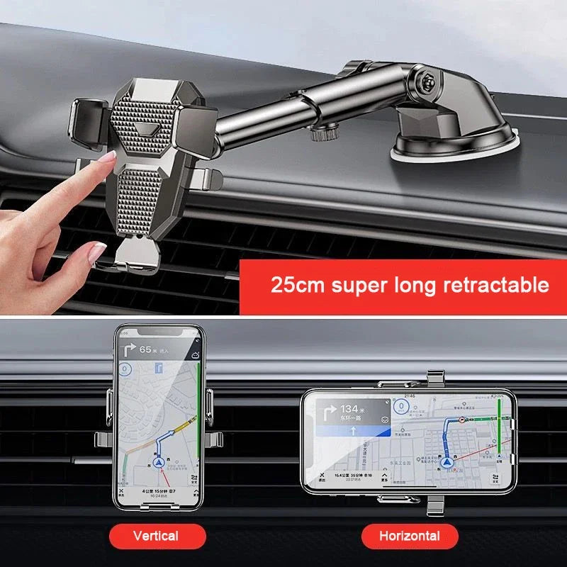 NOUVEAU Support de téléphone universel pour voiture à ventouse 360° °   Support de téléphone portable pour tableau de bord de voiture, compatible avec iPhone, Samsung, Xiaomi
