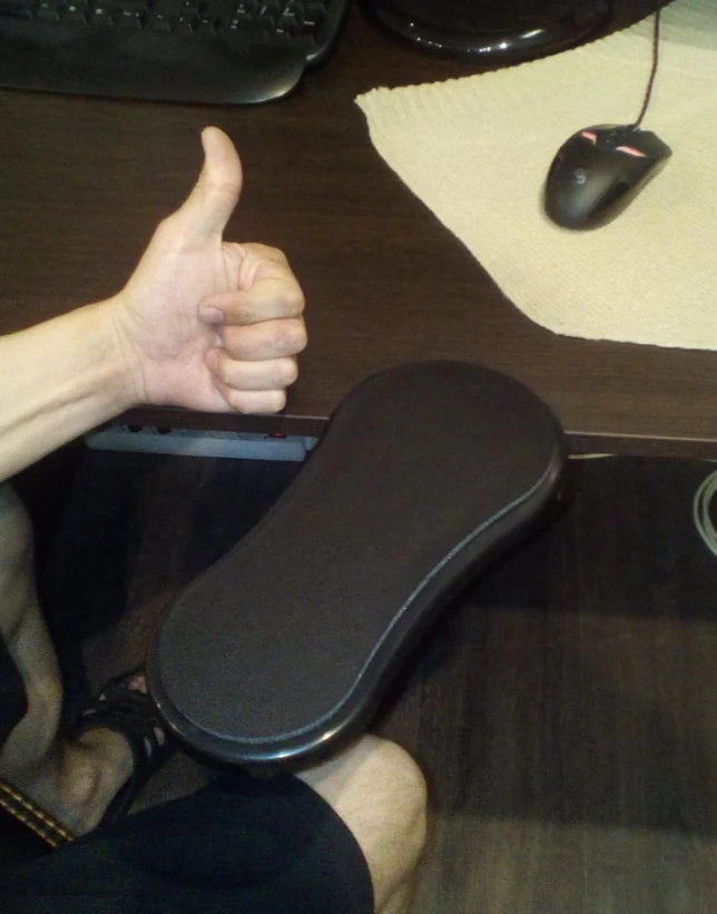 Extension d'accoudoir de bureau, Support de bras rotatif, Support de coude confortable pour les jeux et les fournitures de bureau, 1 pièce