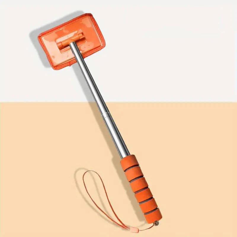 Essuie-glace télescopique pour pare-brise d'automobile, grattage à l'eau, outils de nettoyage automobile, brosse de nettoyage de vitres, chiffon de nettoyage