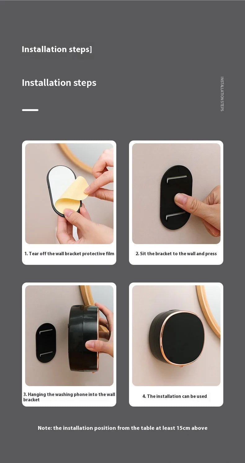 Distributeur automatique de savon liquide pour vaisselle, rechargeable, électrique, à fixation murale, à capteur, moussant, intelligent, sans contact, pour cuisine et salle de bain