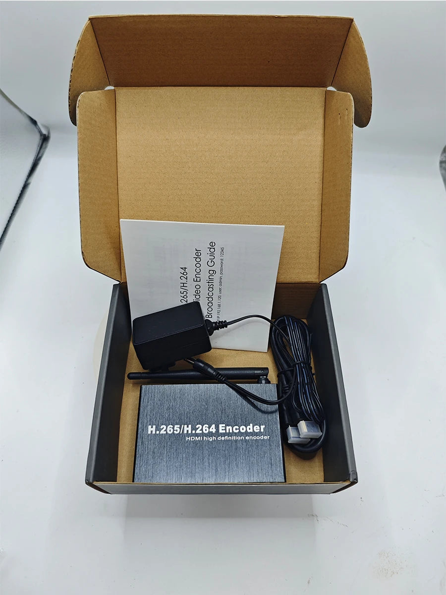Encodeur vidéo HD sans fil wifi H265 H264 HEVC IPTV CATV HDMI vers IP RTMP SRT UDP HLS RTSP streaming en direct sur internet