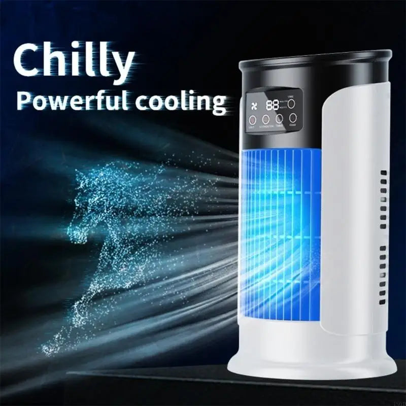 Climatiseur portable portable à 6 vitesses d'évaporation ventilateur refroidissement à air